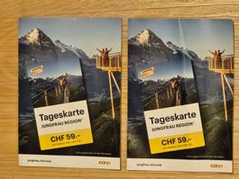 2 Tageskarten Jungfrau Region mit Ermässigungs-Code