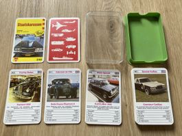Auto Quartett "Staatskarossen" von TMS, 39 Karten + Hülle