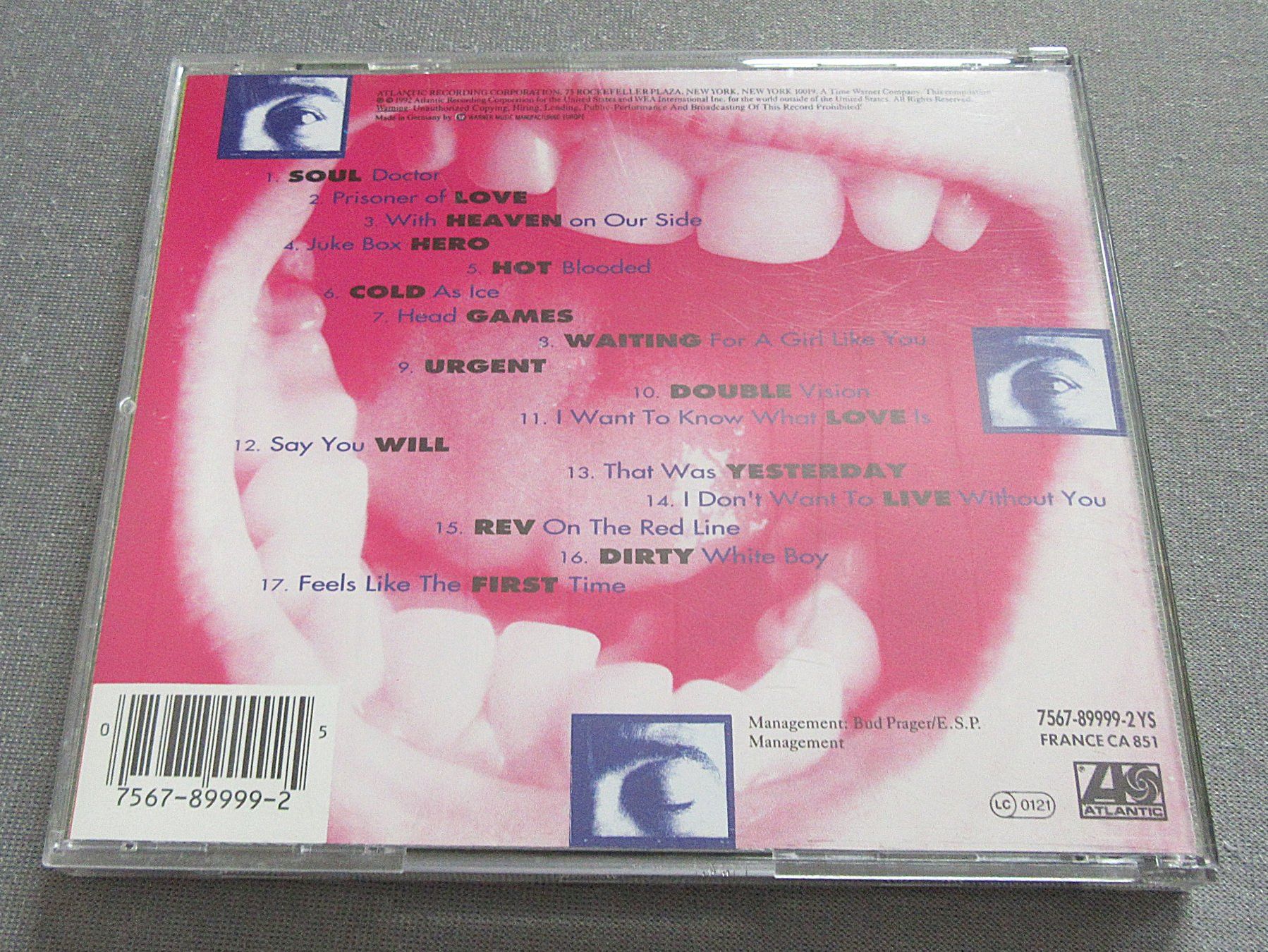 CD: CD - Foreigner - The Very Best And Beyond – Usato da Auenstein venduto da Padabimbim 1
