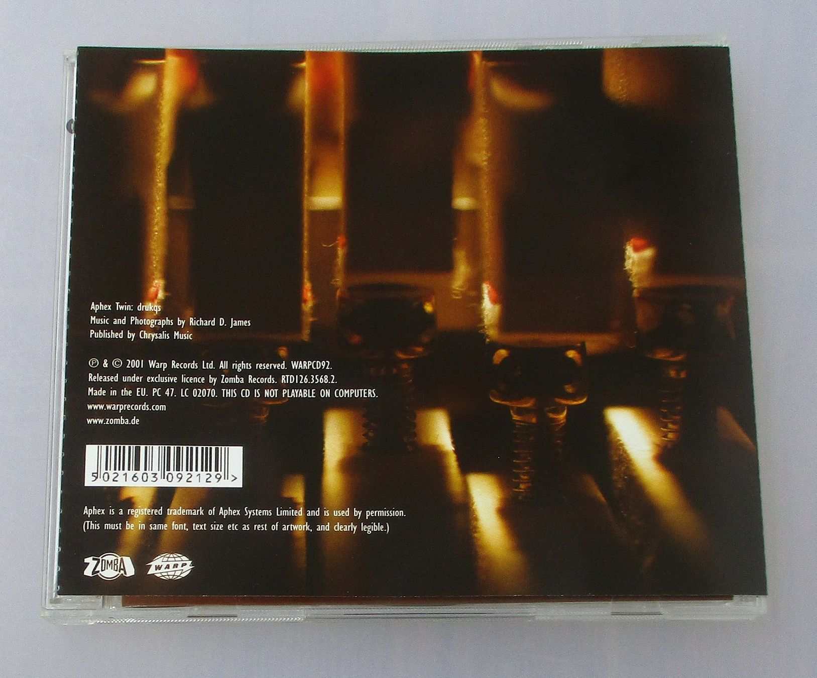 CDs: APHEX TWIN - Drukqs 2-CD – Gebraucht aus Wattwil von Muriel11 1