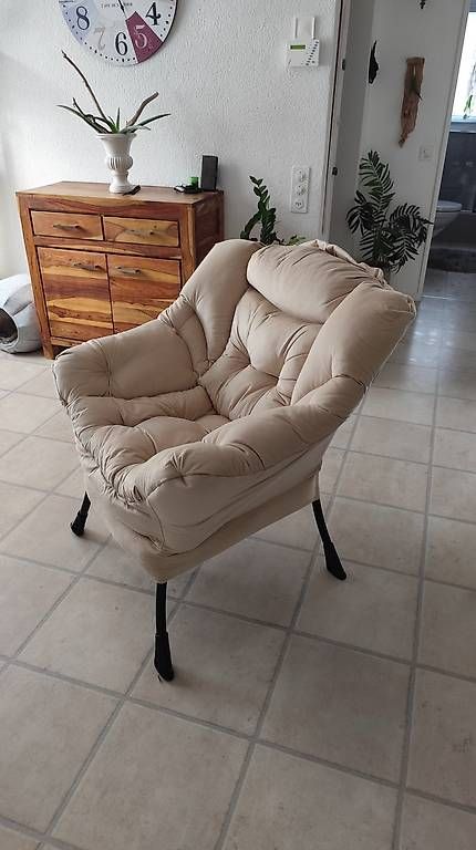 Fauteuils: Sessel beige – Neuf avec emballage d'origine à Mümliswil par Kusi_711 1