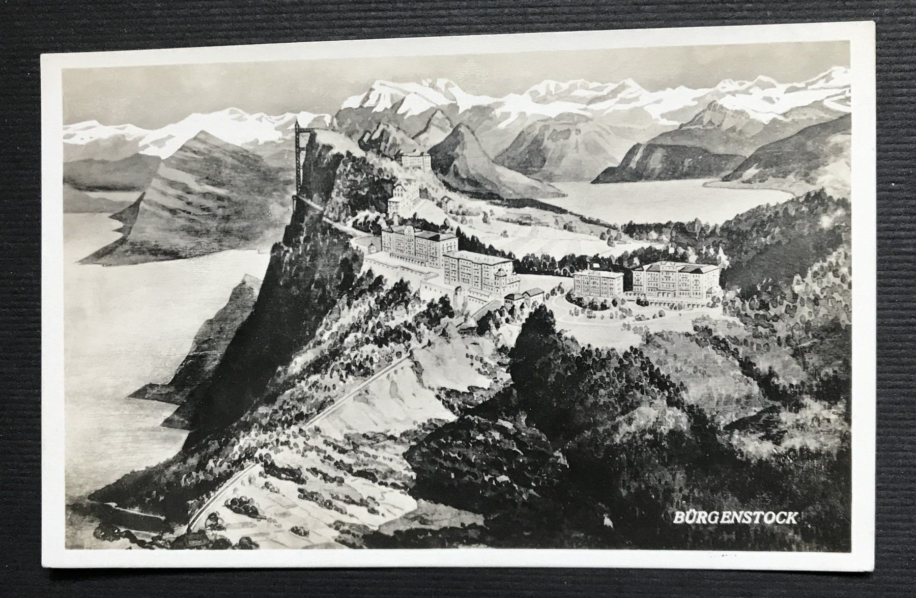Cartoline postali: ALTE ANSICHTSKARTE BÜRGENSTOCK – Usato da Ostermundigen venduto da Heavenmaus75