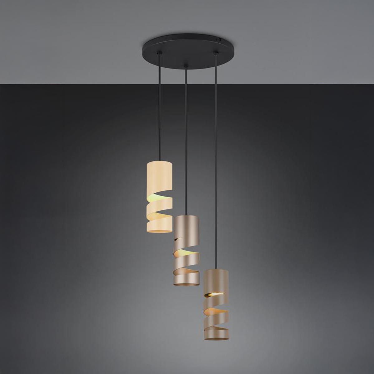 Lampadari & plafoniere: Pendelleuchte, 3 Strahler, 28 cm Ø – Nuovo (secondo la descrizione) da Kreuzlingen venduto da Smart-Light