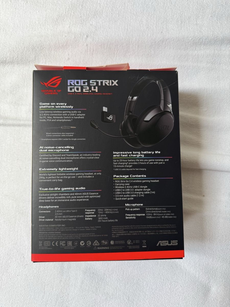 Asus Casques audio: Rog Strix Headset – D'occasion à Rottenschwil par Roman1313 1