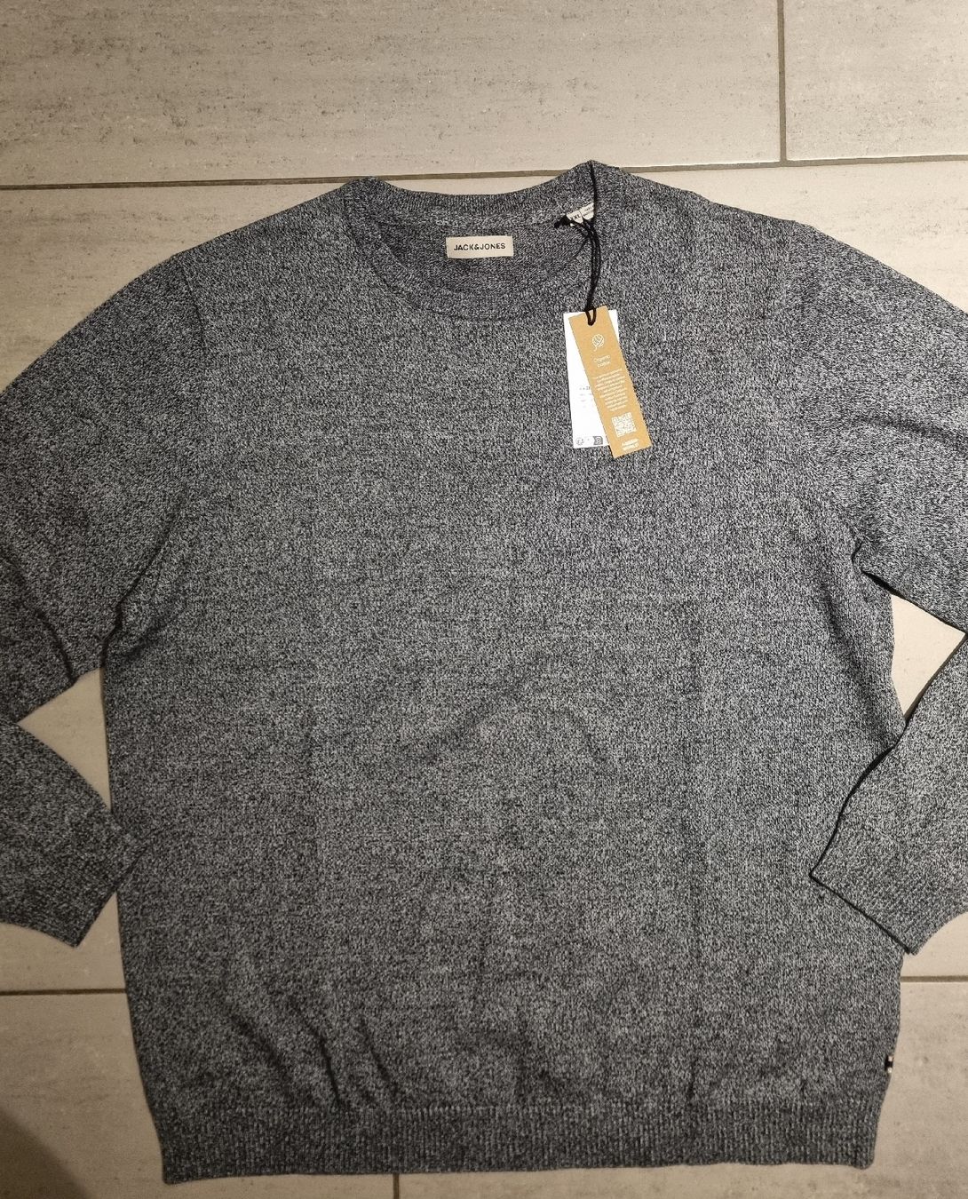 Jack & Jones Maglioni & Felpe: Jack & Jones Herren Pullover, Grau, Grösse XXL, Neu! – Nuovo e nell'imballaggio originale da Flumenthal venduto da Krajan 1