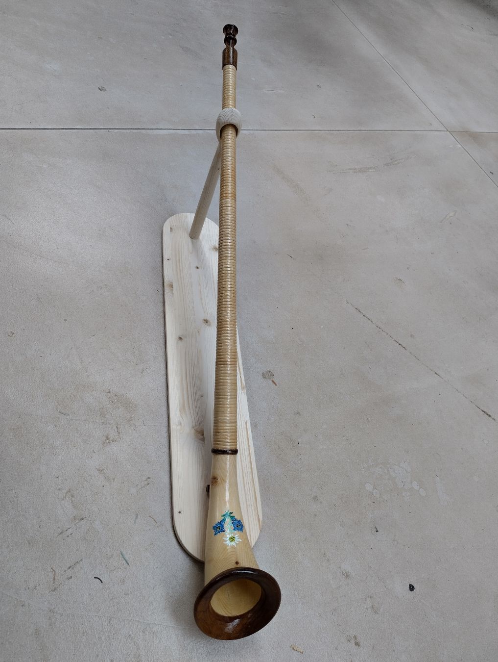 Strumenti musicali: Alphorn 100cm – Nuovo (secondo la descrizione) da Buchackern venduto da flubua 5