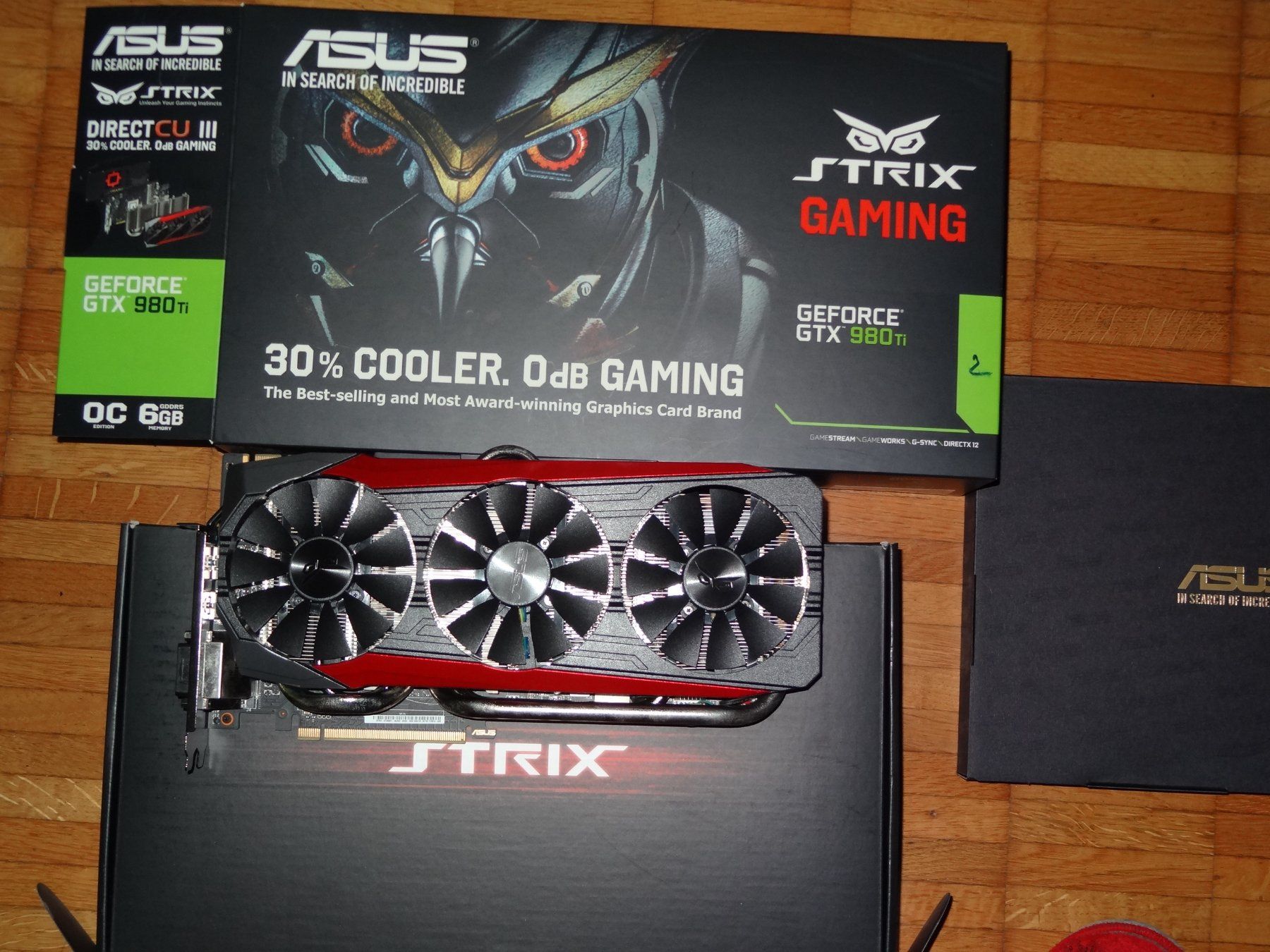 Nvidia Schede grafiche: Asus Strix GTX 980 Ti OC – Usato da Oetwil am See venduto da Freeman81 1
