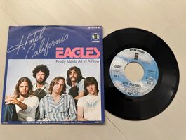 EAGLES DON HENLEY GLENN FREY tolle Single Hotel california