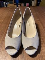 Peeptoes "Cinzia Valle" beige Gr.39.5