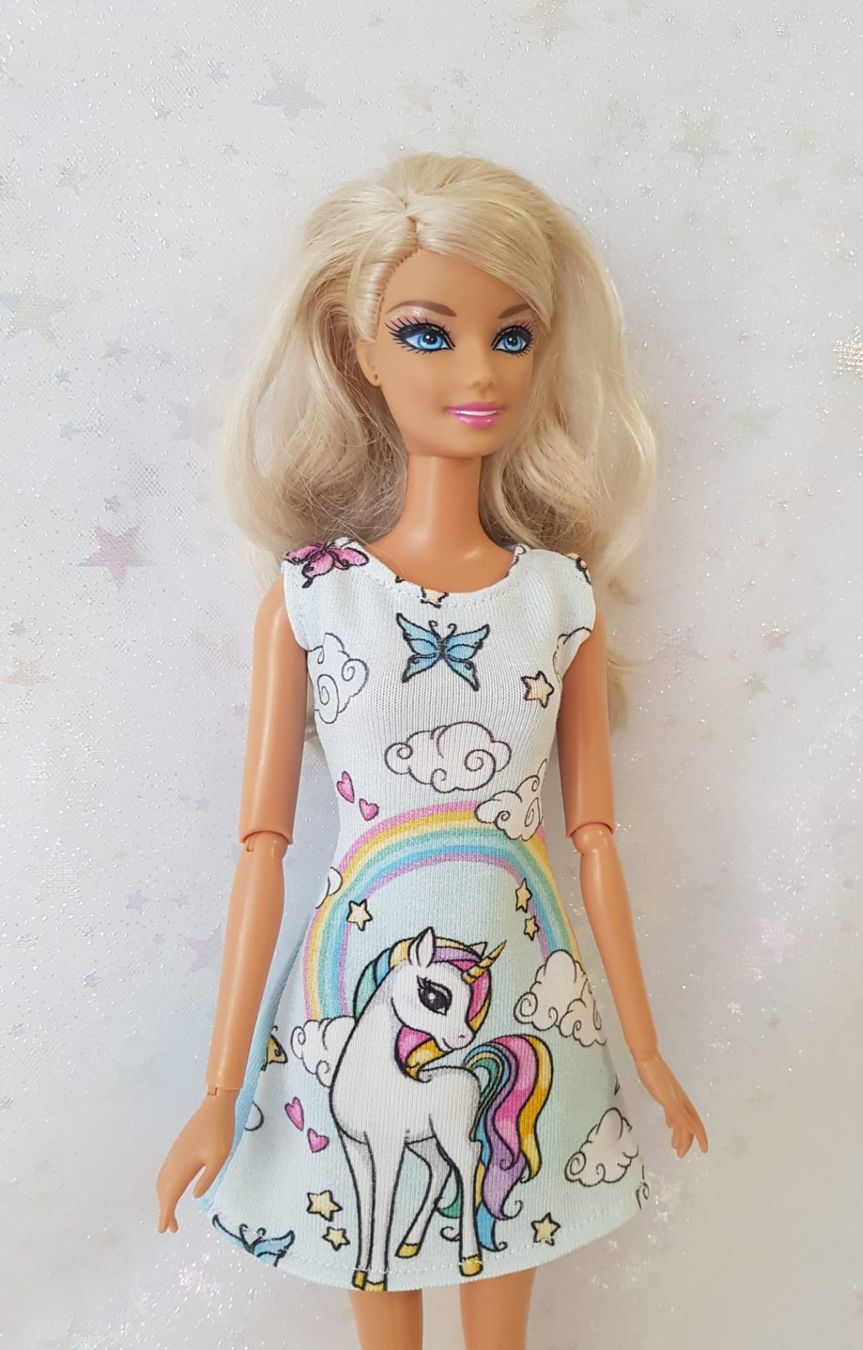 Bambole: Barbie Kleid – Nuovo (secondo la descrizione) da Lachen SZ venduto da Sakura4hime 3