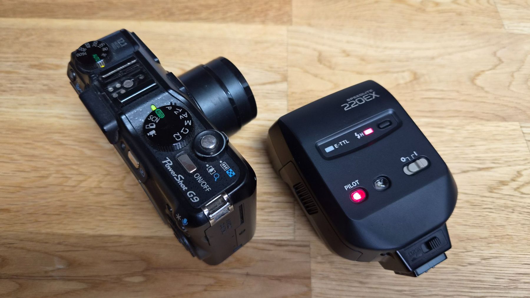 Canon Fotocamera: Digitalkamera Canon PowerShot G9 mit Blitz 220EX – Usato da Wil SG venduto da gianon 2