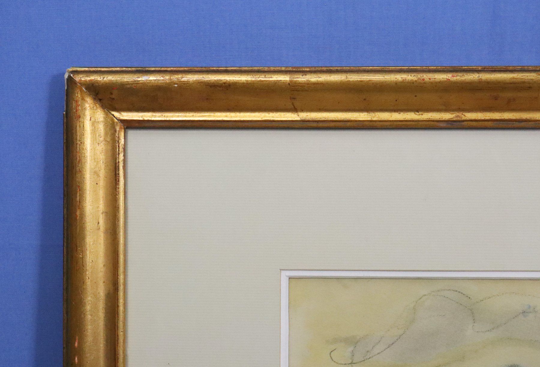 Gemälde: Ernst Morgenthaler 1887-1962, Aquarell, monogrammiert – Gebraucht aus Zug von Kunst-Fundgrube 8