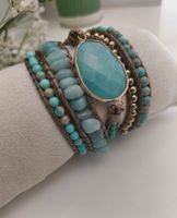 Schönes ethnisches Naturstein Armband
