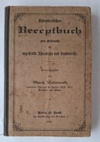 Antikes Buch Thierärztliches Rezeptbuch M. Wetterwald 1878