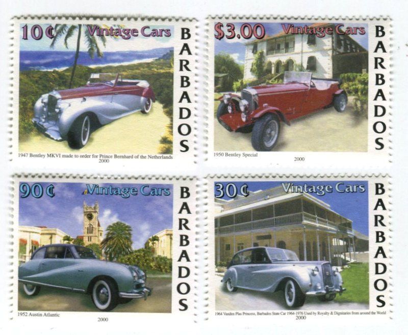 Alle Briefmarken: Briefmarken "Oldtimer". Barbados – Neu und originalverpackt aus Basel von Butsch5