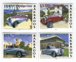 Briefmarken "Oldtimer". Barbados