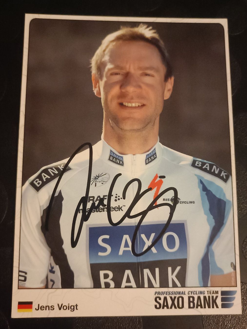 Autogramme: Jens Voigt - handsignirt – Gebraucht aus Menziken von Artographs
