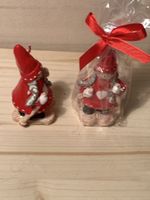 Weihnachtsdeko Metall-Tannenbaum & 2x Wichtelkerzen