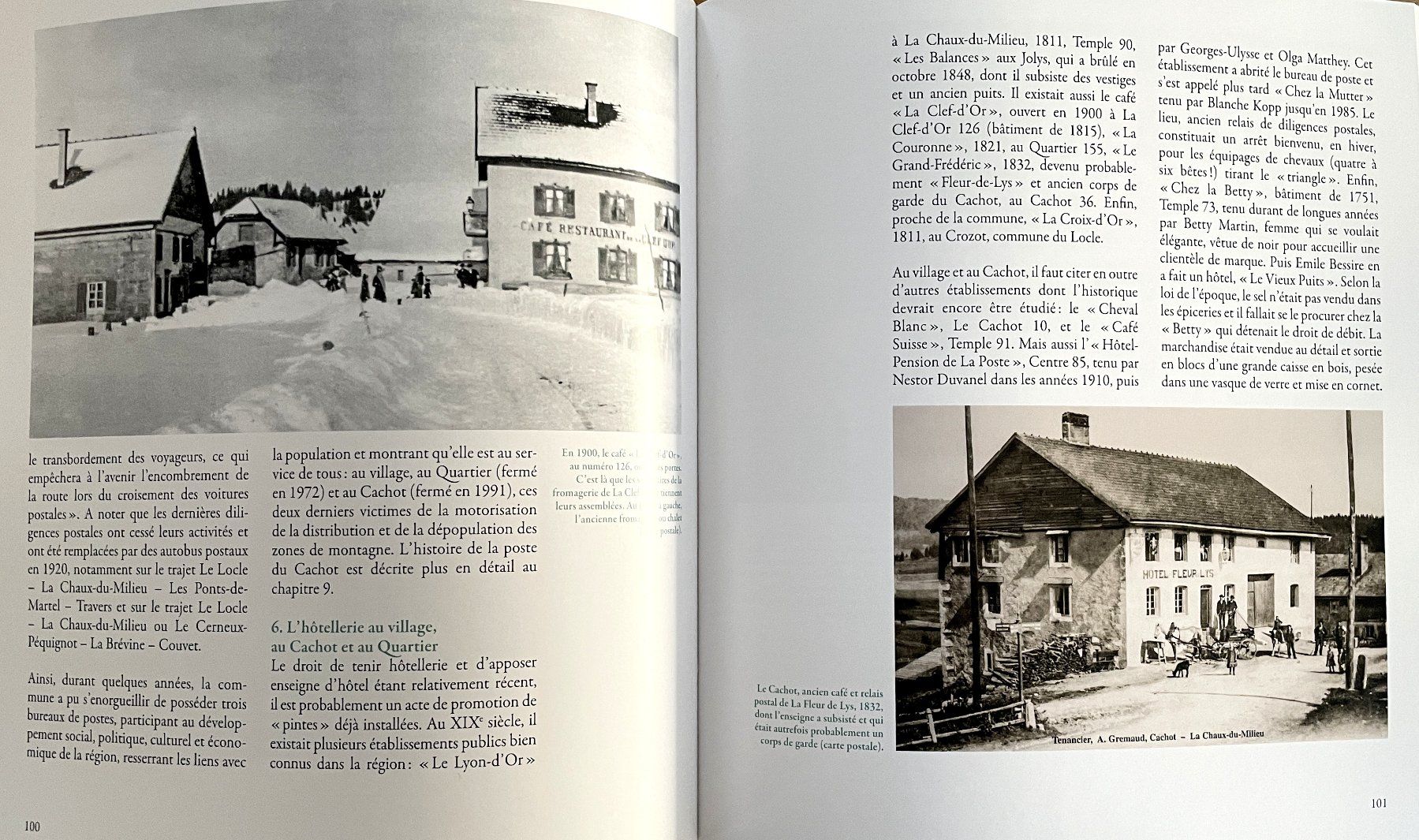 Bücher: La Chaux-du-Milieu 1825-2025 - Un bicentenaire et plusieurs – Gebraucht aus Savagnier von Ne2065 4