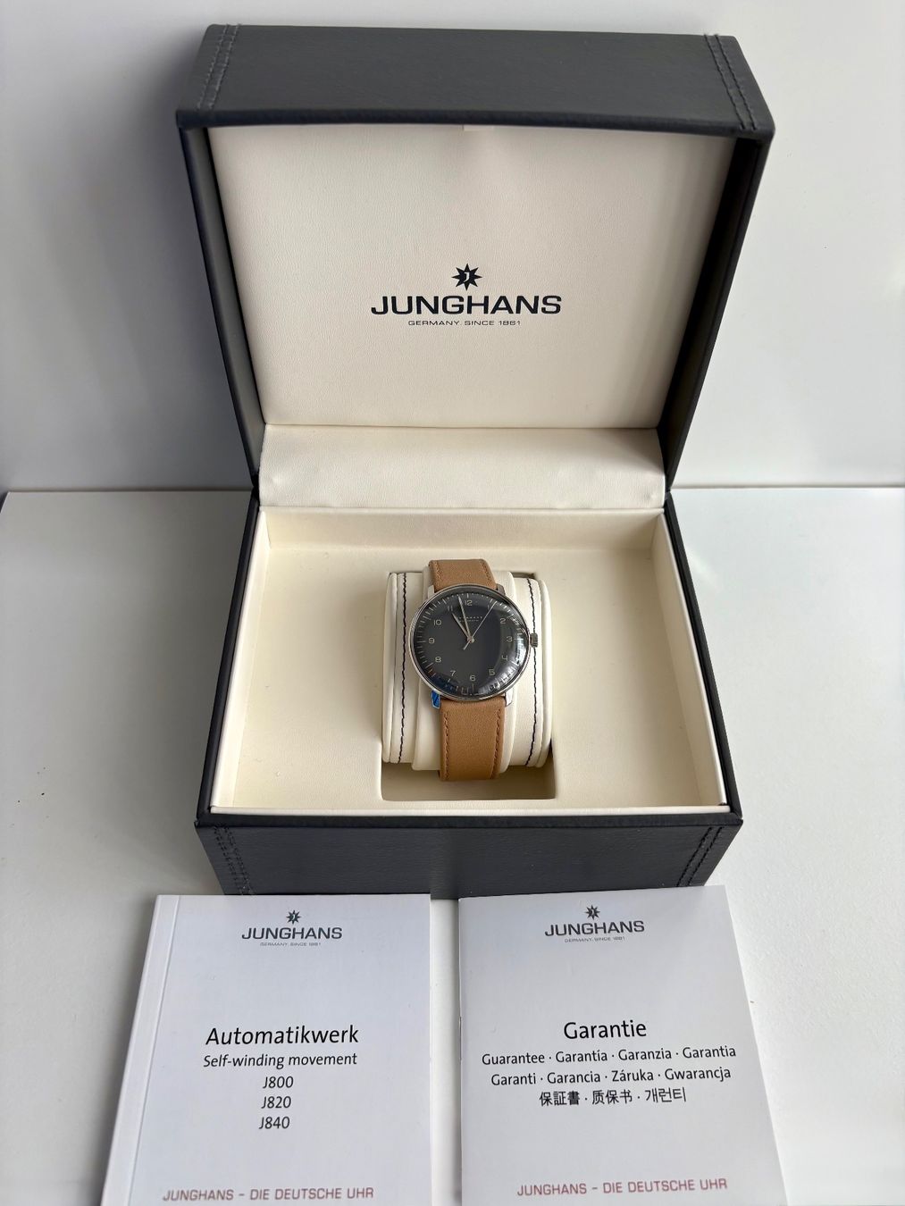 Junghans Orologi: Junghans max bill Automatik – Nuovo e nell'imballaggio originale da Kreuzlingen venduto da ROMANR1