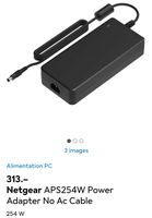 Alimentation Netgear APS254W, 254W - Neuf NEW Neu