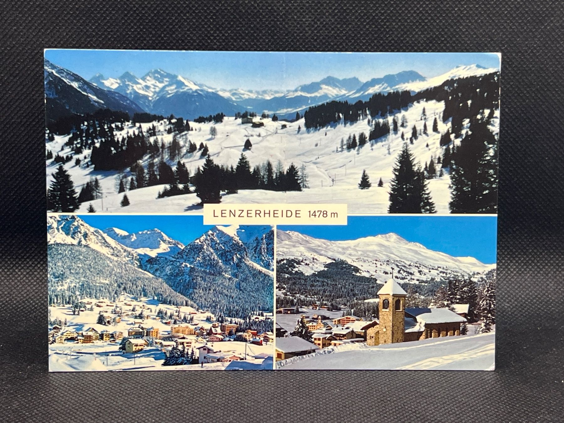 Cartoline postali: Lenzerheide 1478m – Usato da Widnau venduto da Brusi9