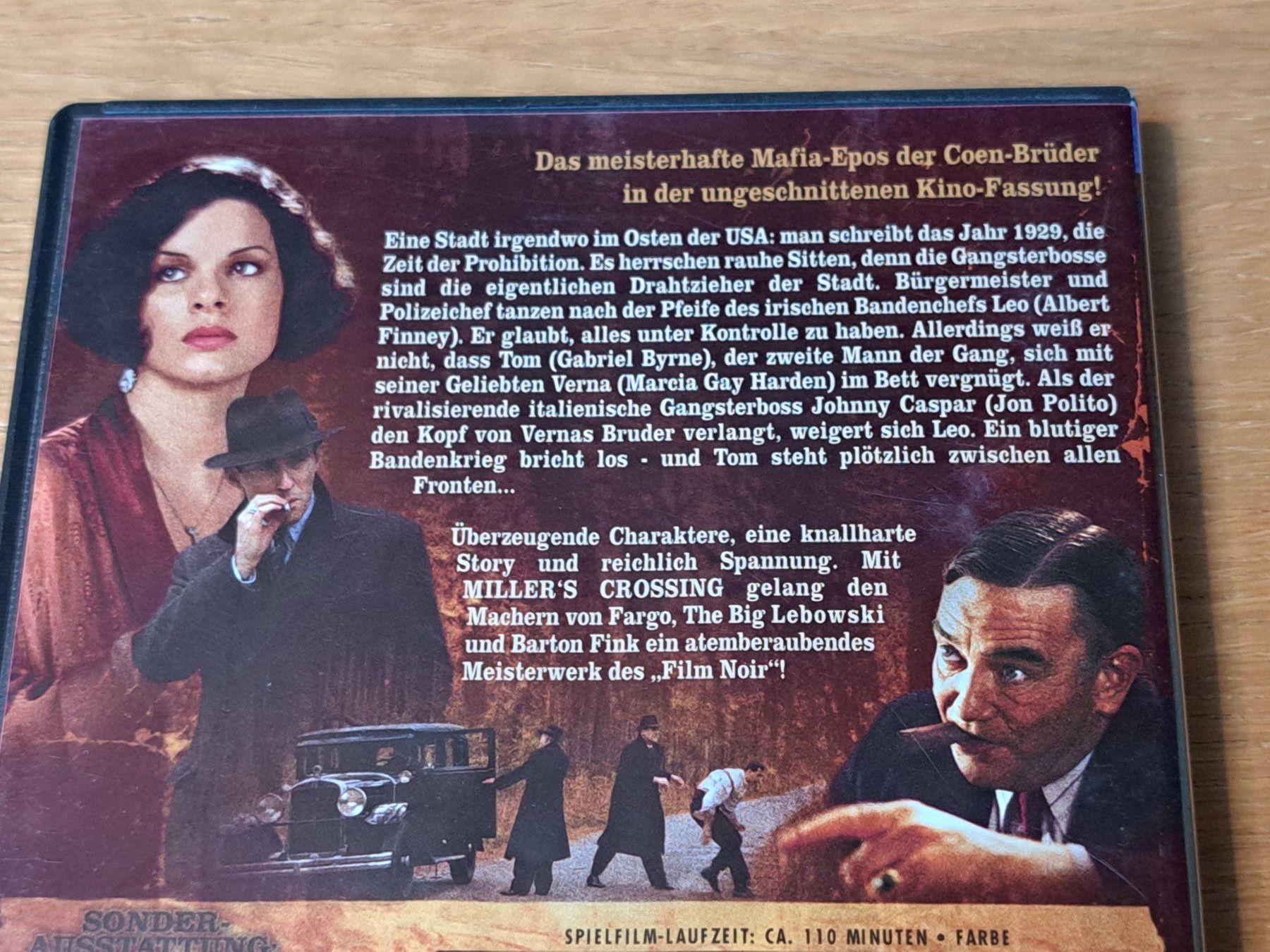 Tutti i DVDs: DVD Miller's Crossing, Coen Brüder, Special Edition – Usato da Unterseen venduto da Kanica 2