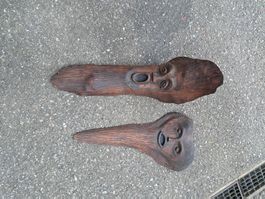 Alte Holzkunst Hausdeko
