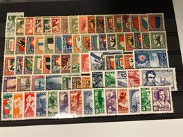 Pro Juventute J1-J204, 1913-1963, **, KP 748.50