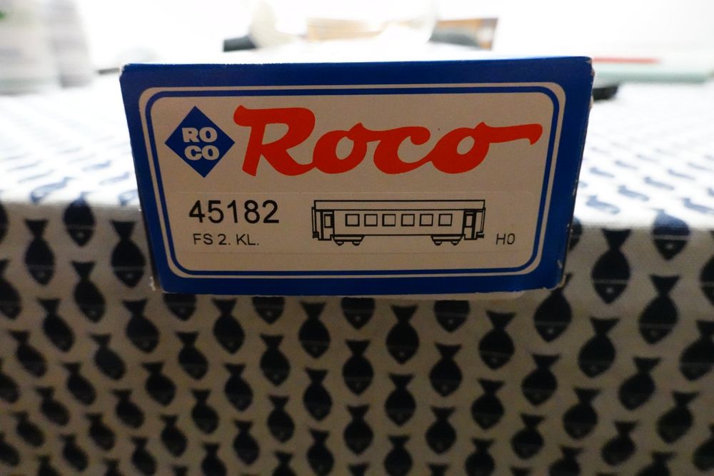 Roco 45182 FS UIC Wagen 2.KL, HO, GL.Neu. (Neu und originalverpackt) in ...