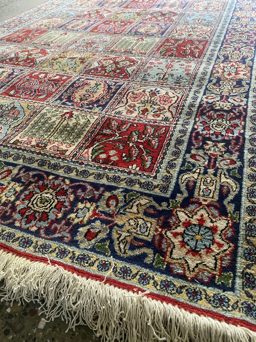 Tappeti: Dekorative Perser Teppich Ghom – Usato da Männedorf venduto da Adamiat 4