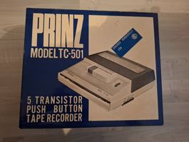 Prinz TC-501 Tonbandgeraet vintage Retro Sammlerstueck ♫