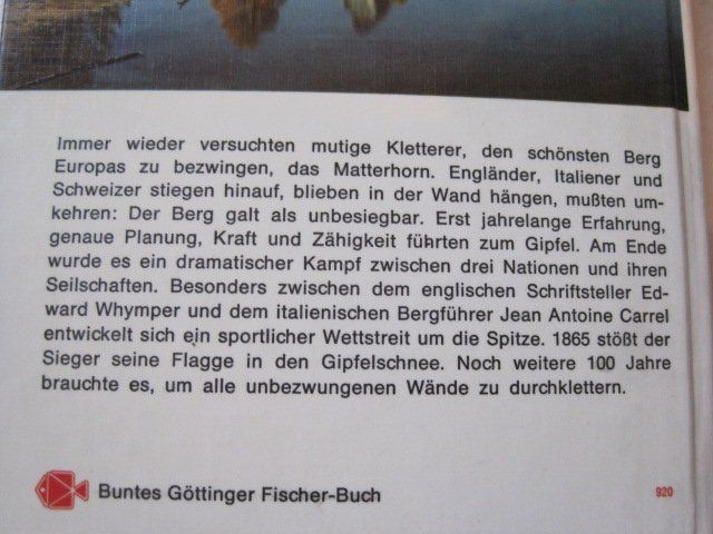 Libri: Sieg am Matterhorn – Usato da Niederglatt ZH venduto da Moeb-7 1