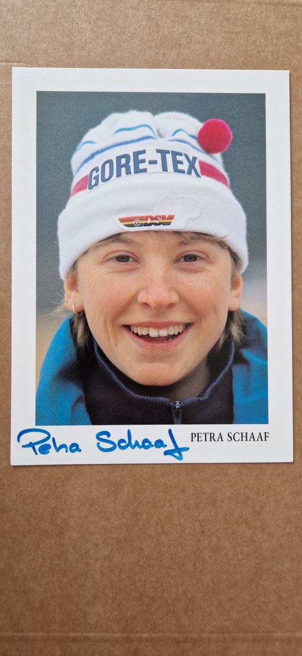Autografi: Petra Schaaf - sehr alte Autogrammkarten  sk – Usato da Menziken venduto da Autogramme