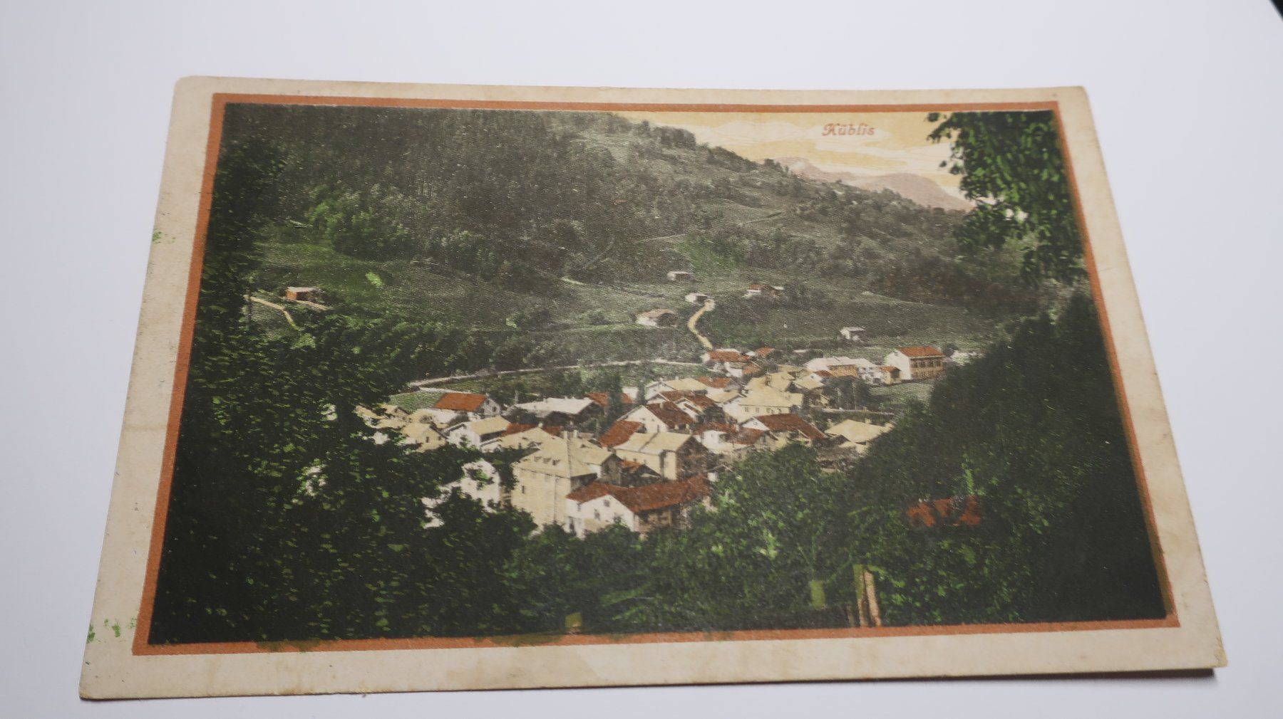 Cartes postales: Küblis  1923 – D'occasion à Cormoret par Pascalll2001 1