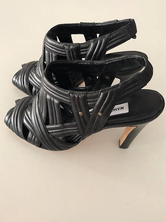 Manolo Blahnik Scarpe da donna: NEU Manolo Blahnik Sandalen Gr. 40 – Nuovo (secondo la descrizione) da Basel venduto da kri_wd99 1