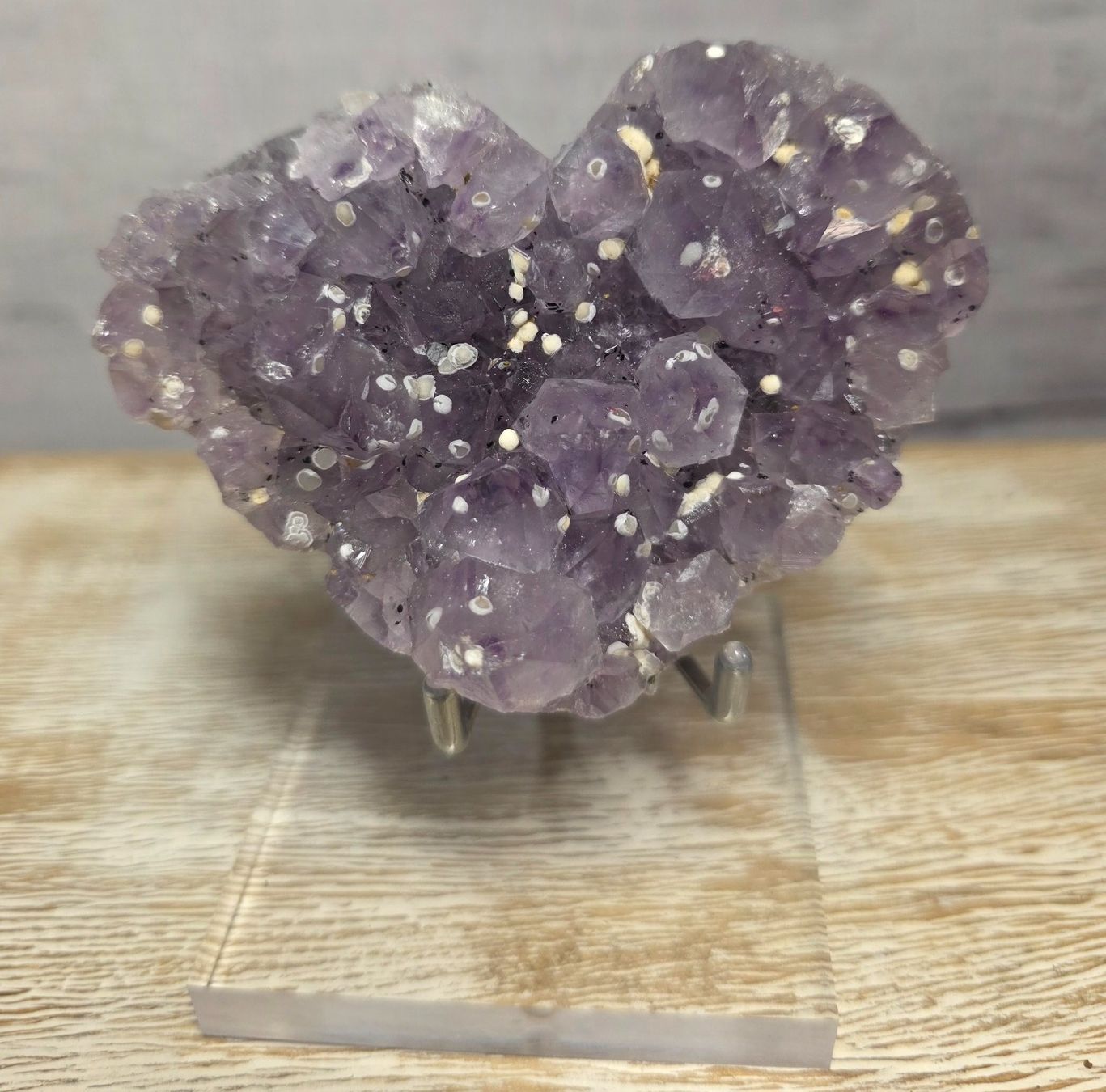Minerali & Pietre curative: Amethyst Herz 250g – Nuovo e nell'imballaggio originale da Matzingen venduto da Shay_Crystalz