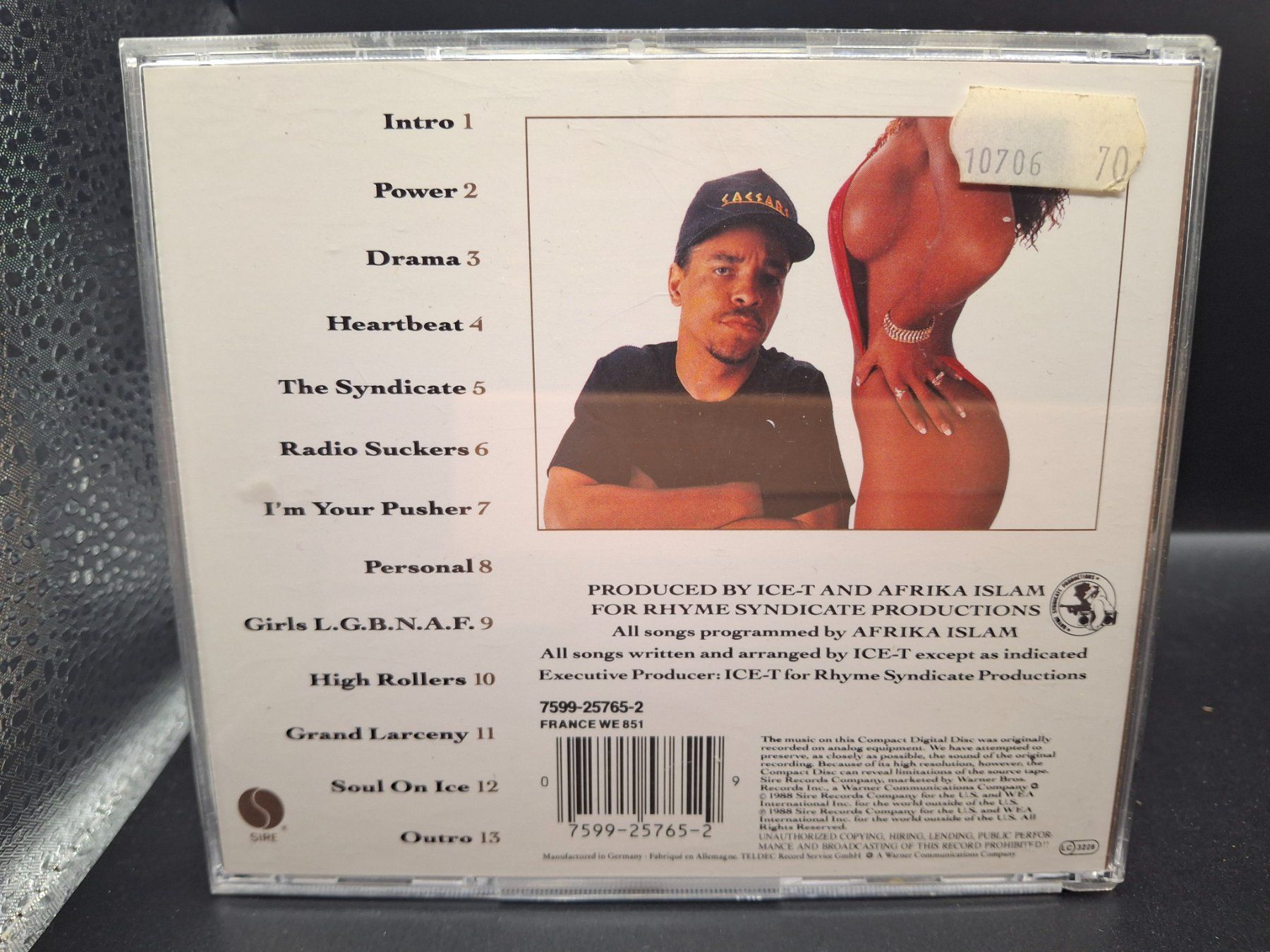 CD: Ice-T – Power – Usato da St.Gallen venduto da jalamusic 1