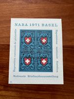 CH  1971 Naba  Block Erstag gest.  (5869)