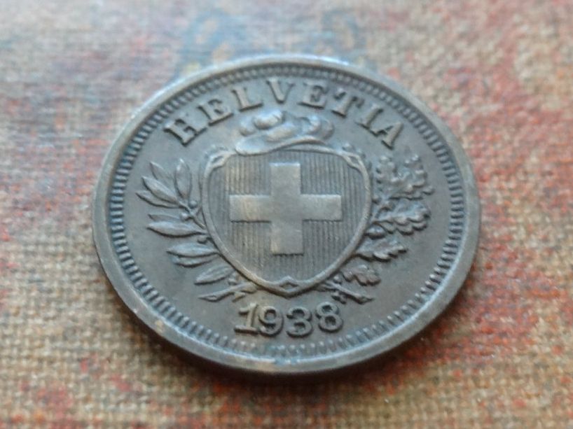 Tutti le monete: 1 Rp. 1938   (C) – Usato da Romanel-sur-Lausanne venduto da Swift13
