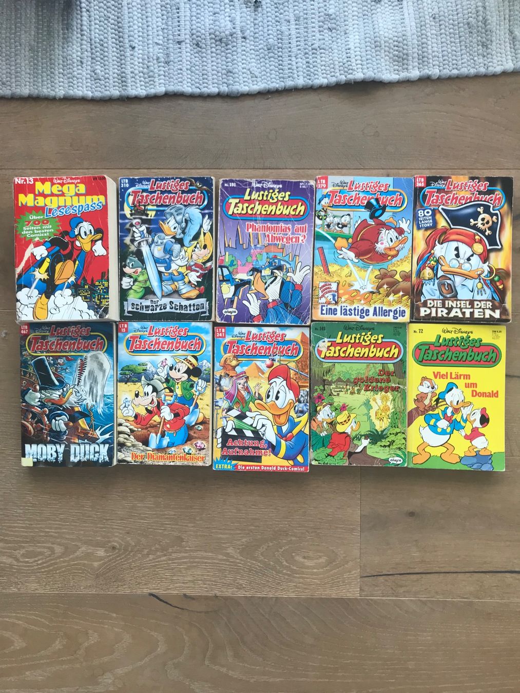 Fumetti: LTB Lustige Taschenbücher 10 Bücher – Usato da Affoltern am Albis venduto da variablend
