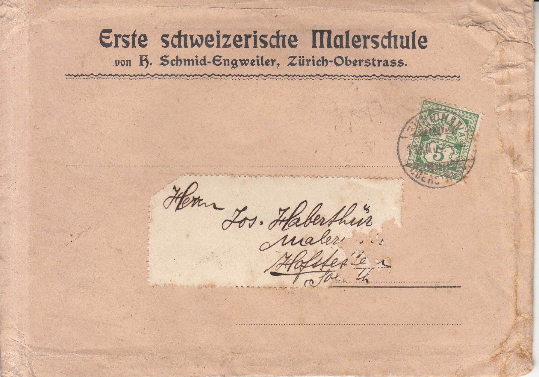 Tutti i francobolli: Bedarfspost Ziffermuster 1906 5 Stück – Usato da Bürglen TG venduto da StampGraf 4