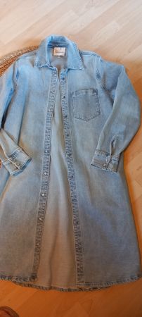 Marken Denim Jeansmantel Gr. 38