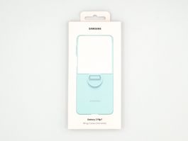 Original Samsung Z Flip7 Ring Case – Mint – Neu