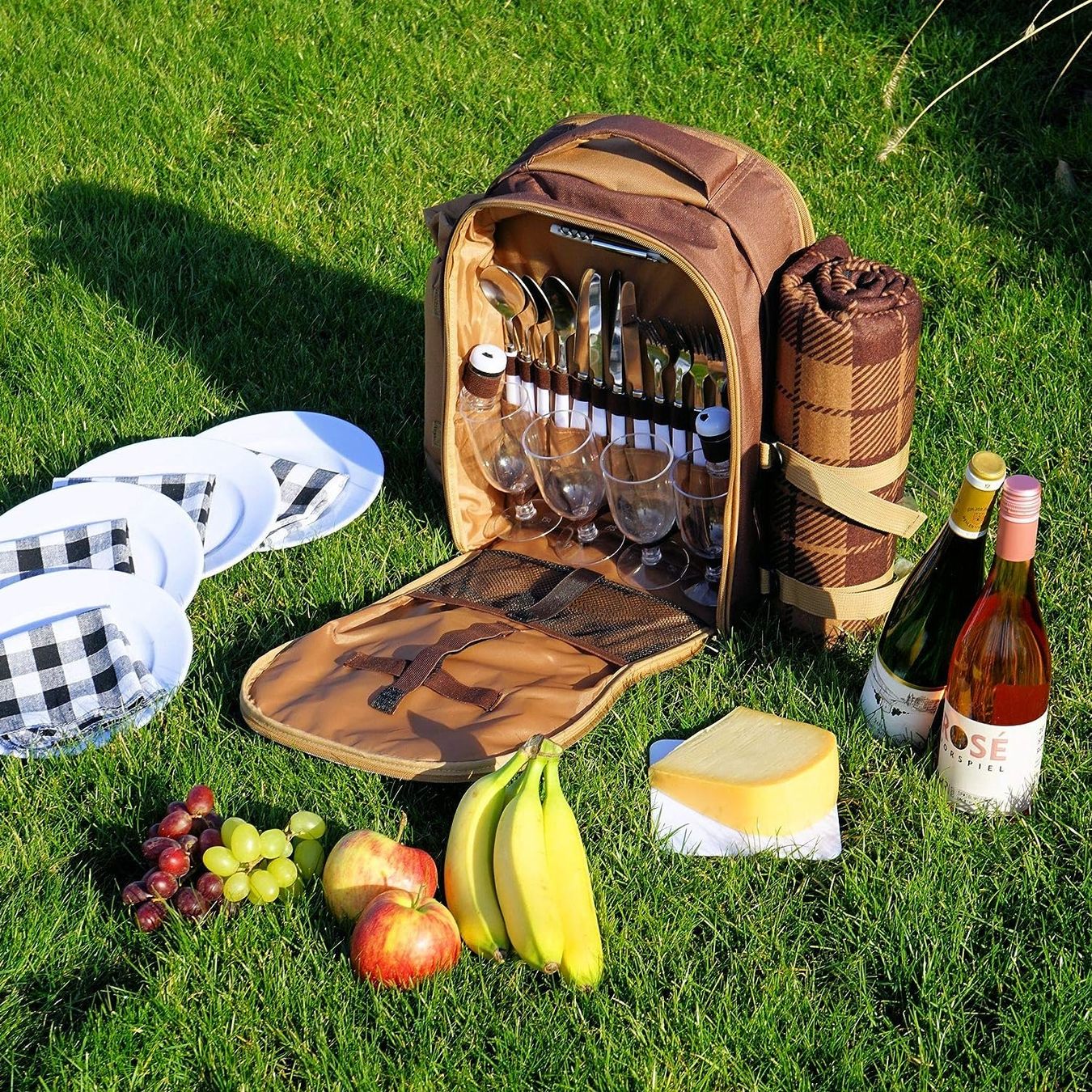 Altro per la casa: Picknickkorb 4 personen – Nuovo e nell'imballaggio originale da Lopagno venduto da CLep 1