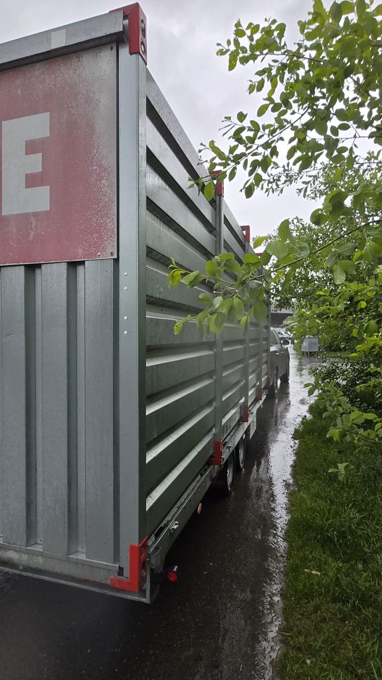 Contenitori edile: Lagercontainer, Container, Metallbox, Garagen, Remise, Lager – Usato da Oberrüti venduto da RST-AG.CH 3