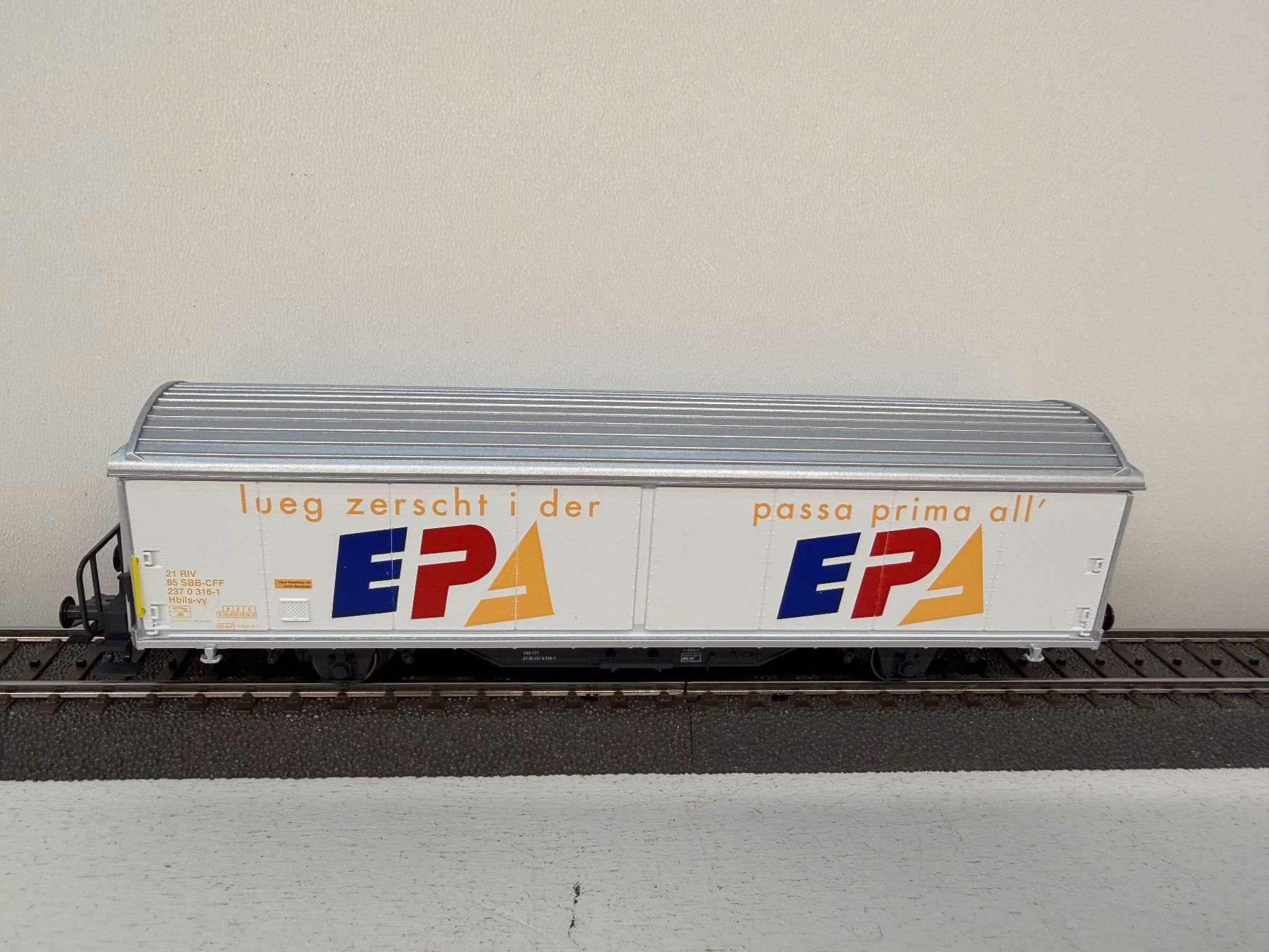 Märklin Modelleisenbahnen: Märklin 84735.21 EPA Hbis Güterwagen SBB – Gebraucht aus Büsserach von ModellbahnDepot 1