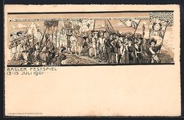 Litho Basel, Basler Festspiel 1901, Schu