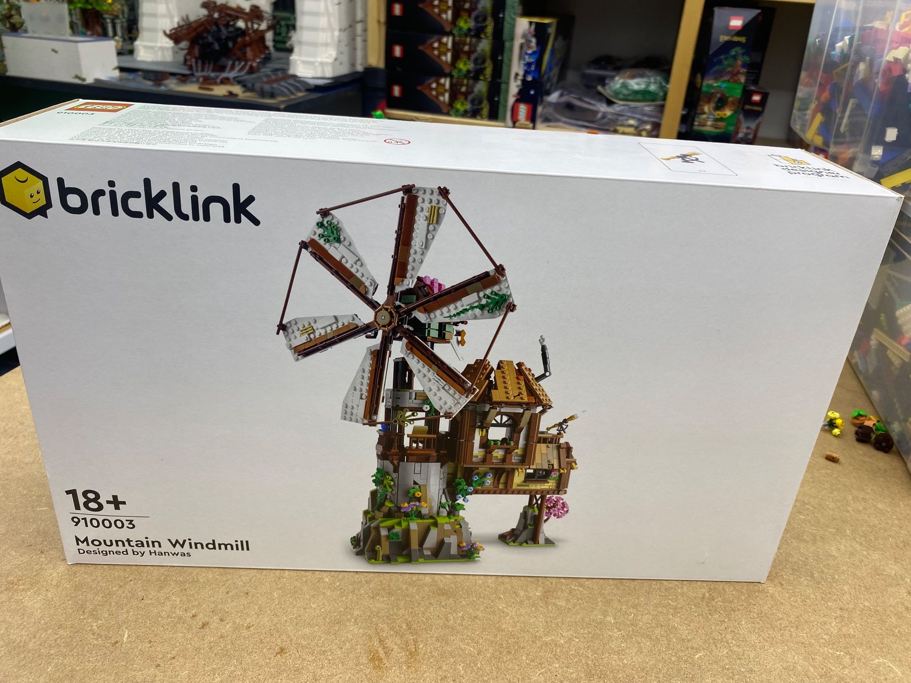 Lego Jouets: Bricklin 910003 Mountain Windmill – D'occasion à birrhard par Nosara7