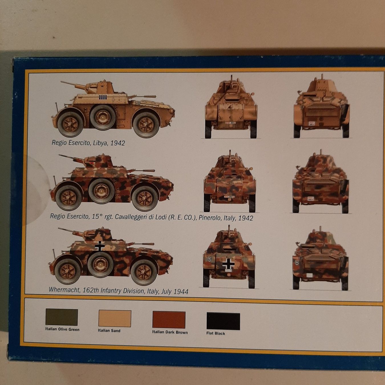 Italeri Kit di modellismo & Modellini statici: 793 ... Autoblinda AB 41 ... Italeri 7051 – Usato da Bonstetten venduto da Benibanny59 1